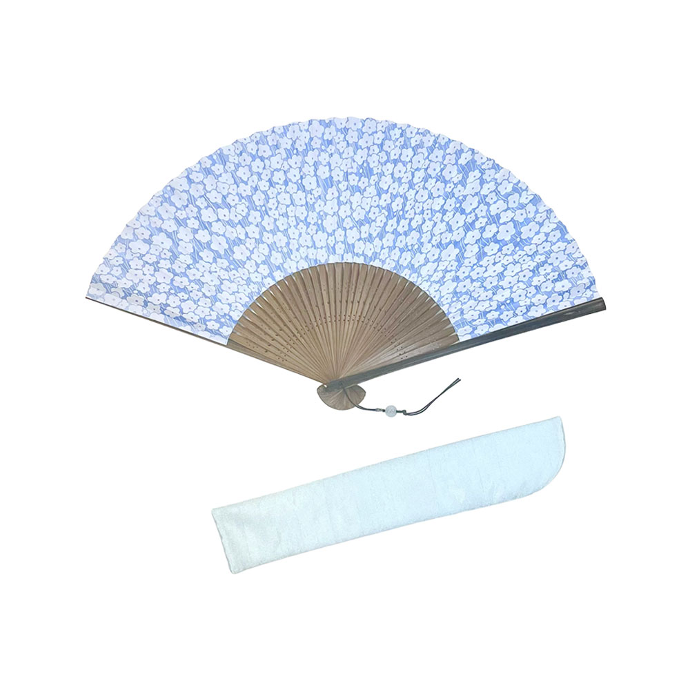 夏扇　ブーケシリーズ　ネモフィラ