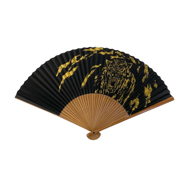 スス染扇子　虎 (全2色)