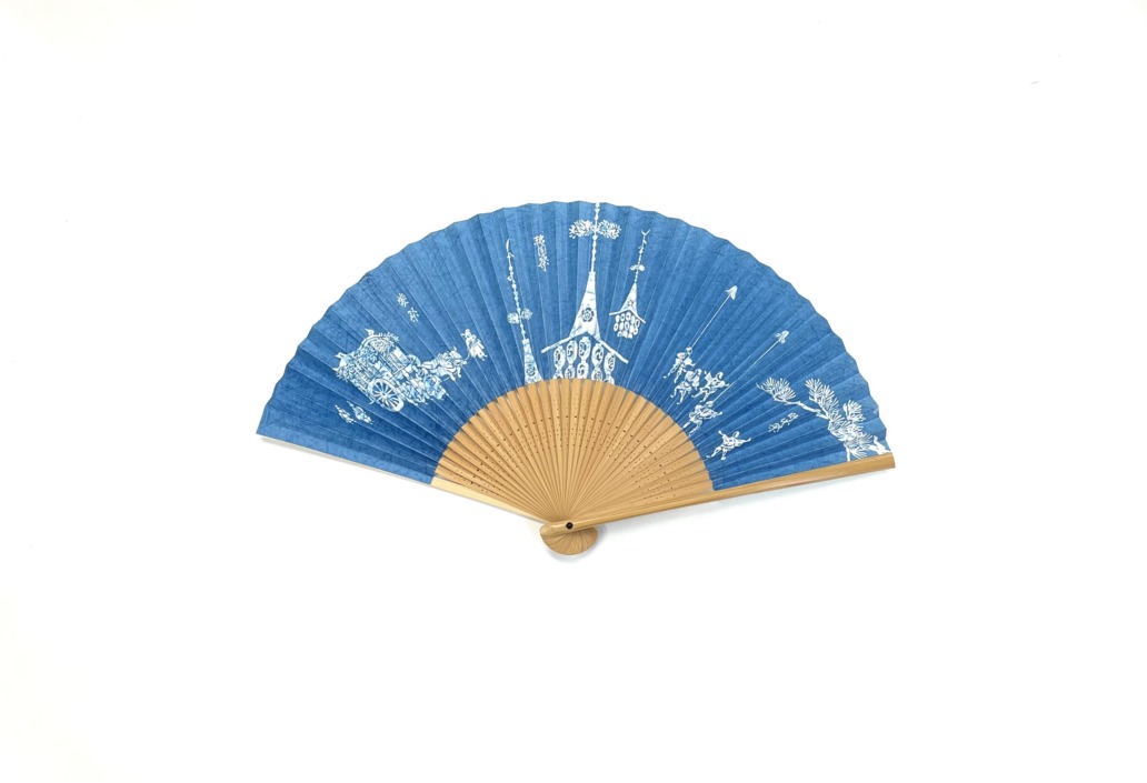 紳士用 白竹扇 三大祭 - 京扇堂 - 創業1832年 京扇子の老舗