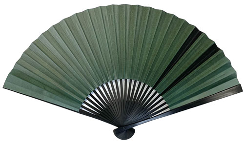 7寸5分 渋扇 赤 - 京扇堂 - 創業1832年 京扇子の老舗