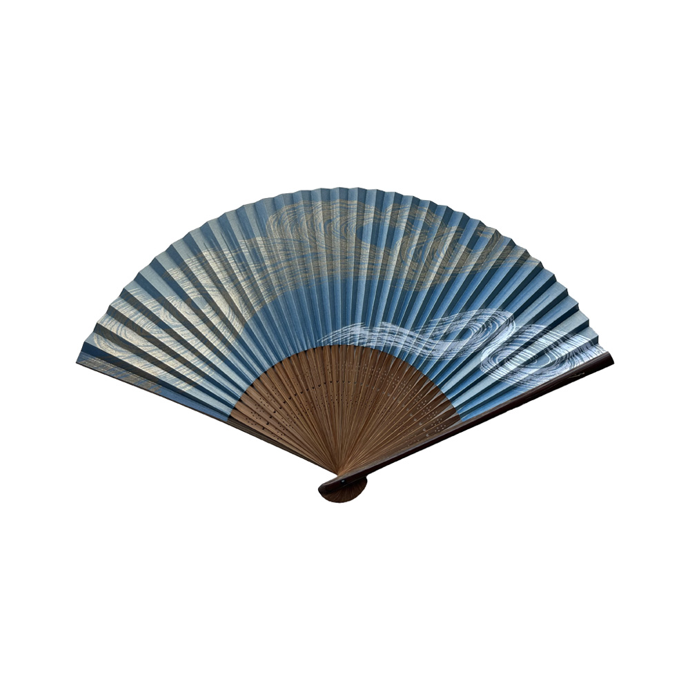 紳士用　箔のぞき　二色霞
