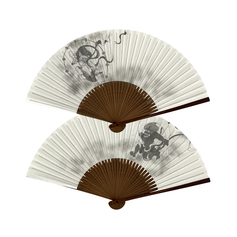 紳士用　風神雷神　両面柄