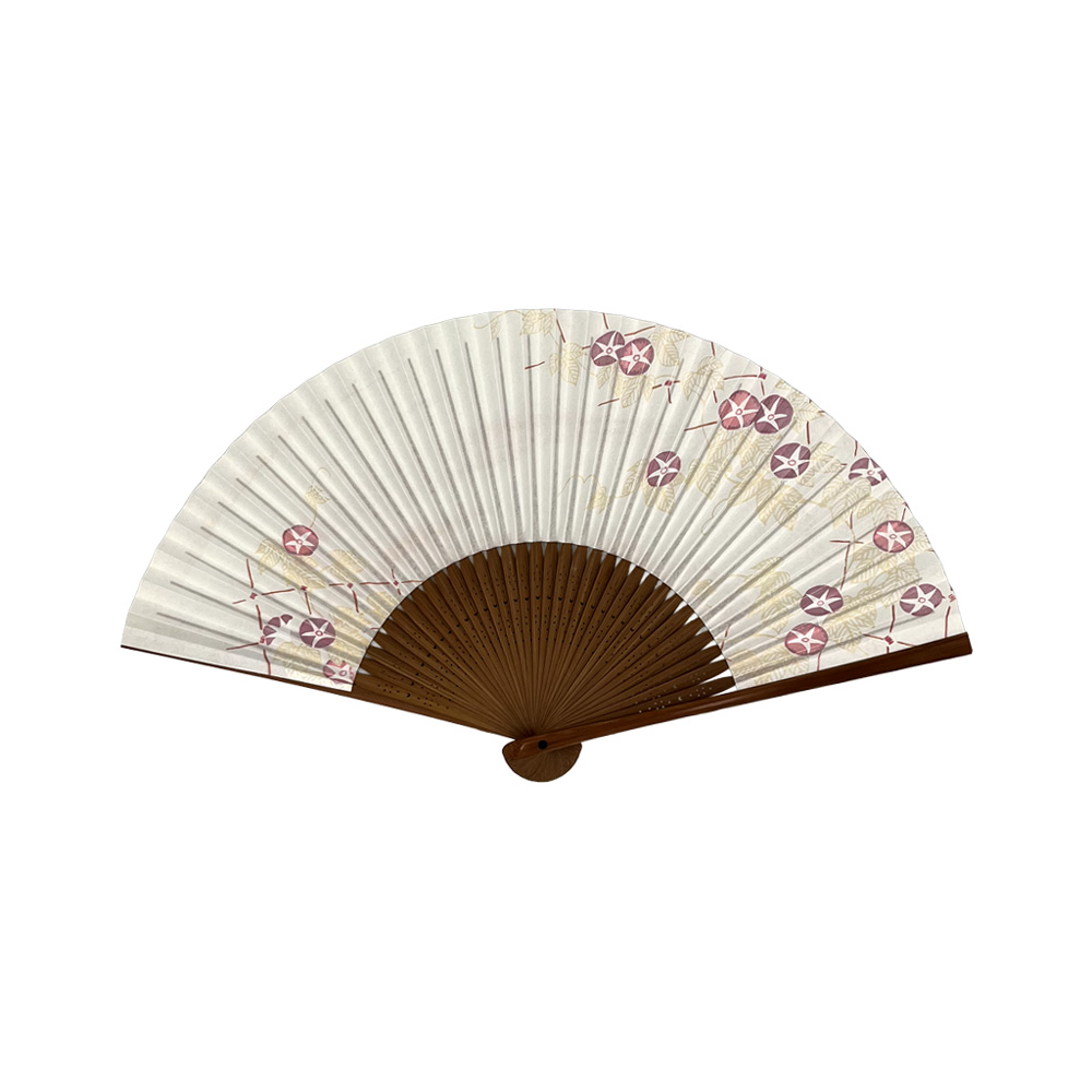 婦人用 　スス染　朝顔