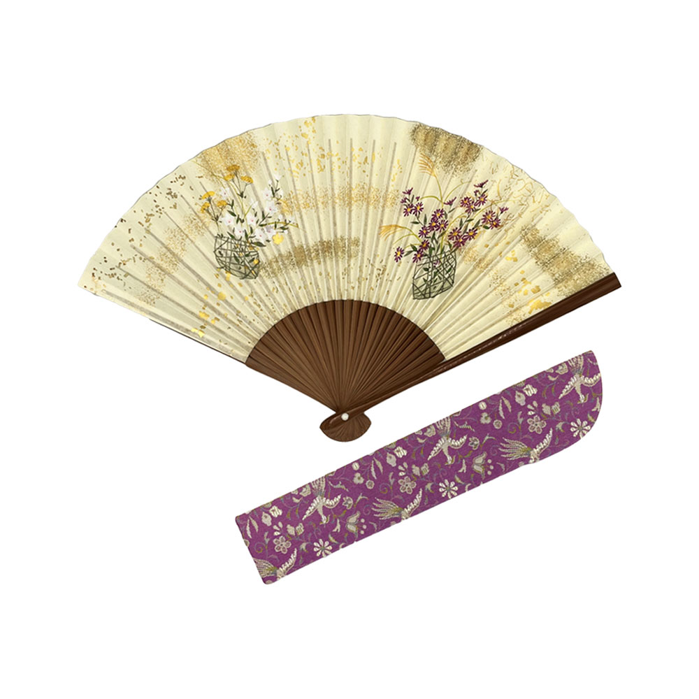 婦人用   本金砂子　花篭